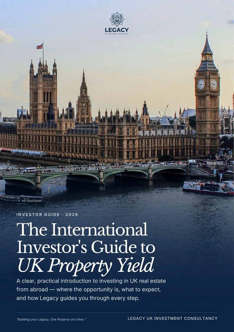 Cover of The International Investor's Guide to UK Property Yield, 2026